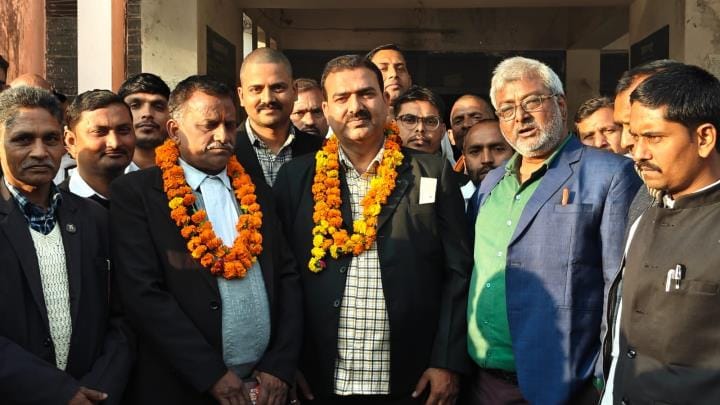Shyamdhar became the president and Pawan Kumar became the general secretary
