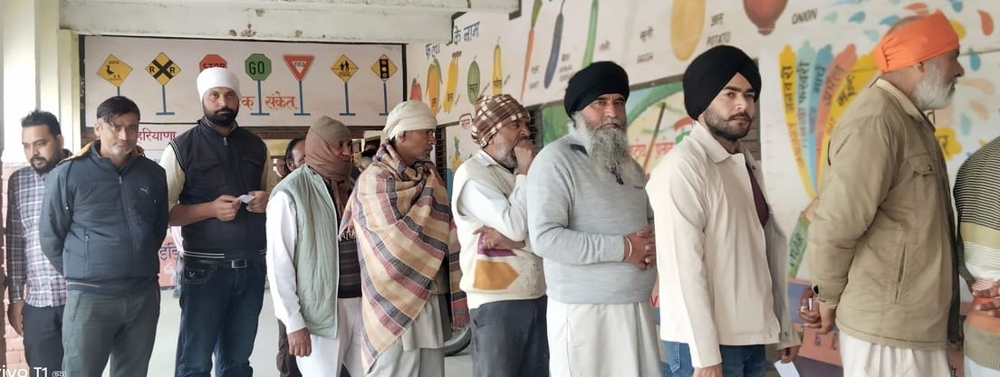 Elections completed for five members of Aleva Pex, four booths were built in the school