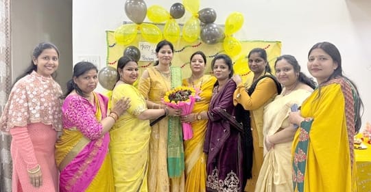 Linus Club celebrated the festival of Basant Panchami