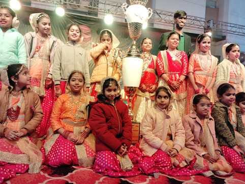 GPS students won overall trophy in dance competition