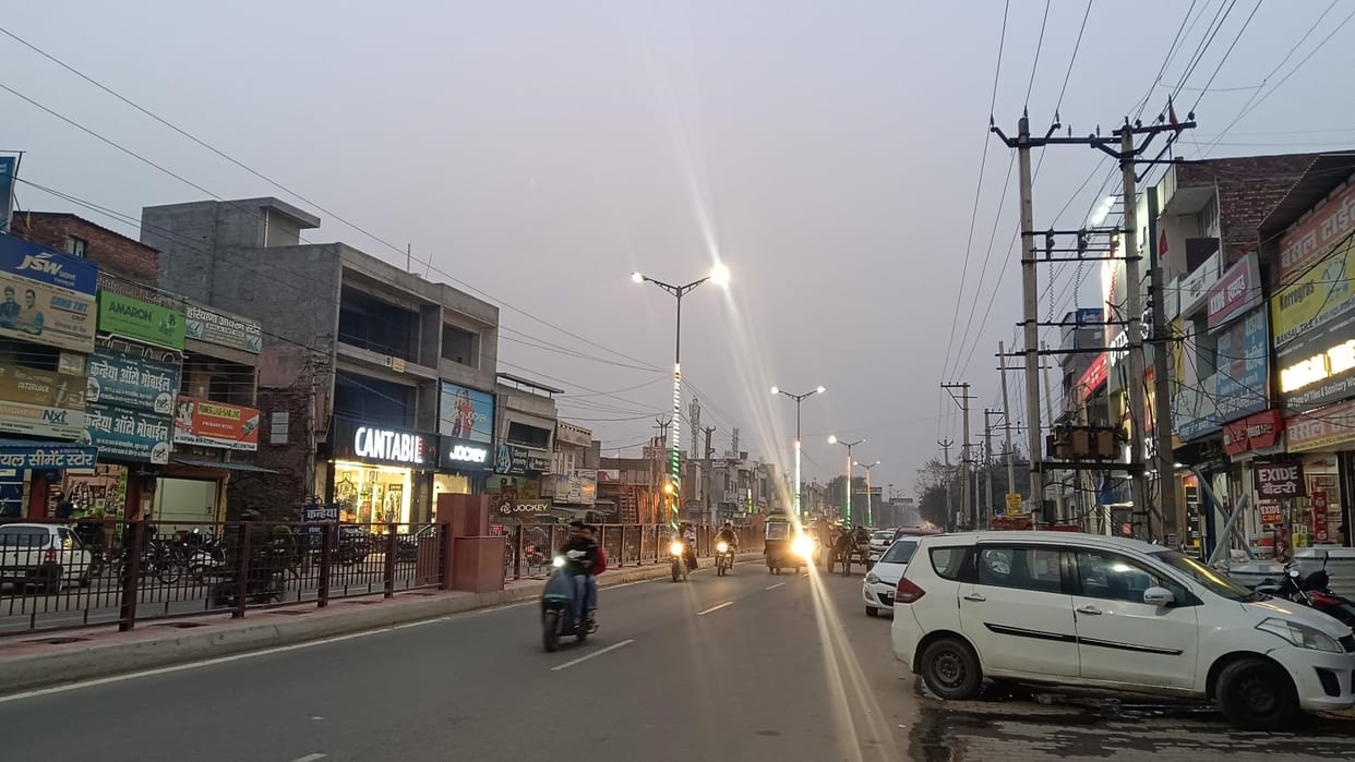 Change in weather in the district since last five days, chances of rain today