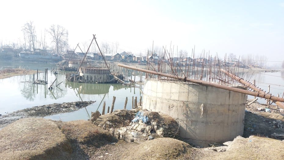 Fire broke out in a shop in Handwara