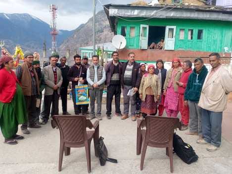 Kisan Sabha meeting in Nirmand, farmers opened front, Kullu