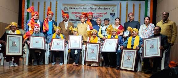 Eight renowned litterateurs honored