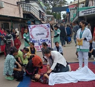 jagrukta programme in padmavati nursing college