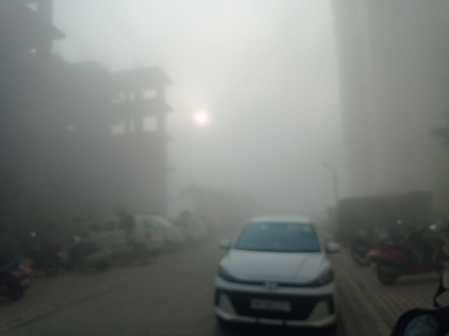 Fog seen in the morning, sunshine surprised during the day