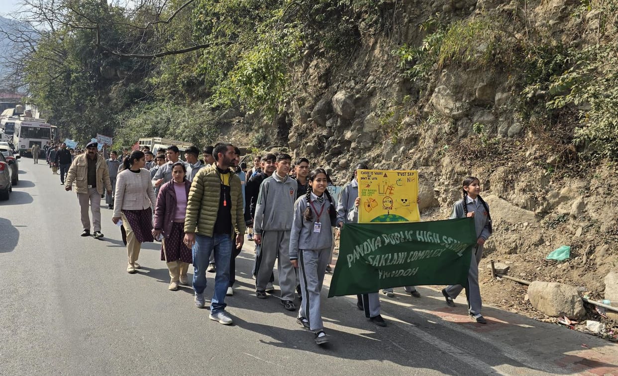 Rally taken out against Chitta in Pandoh