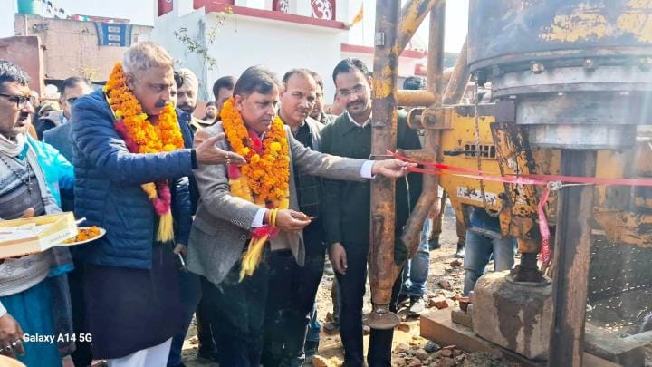 Work Under Amrit Phase 2 Scheme in Lakhanpur Start