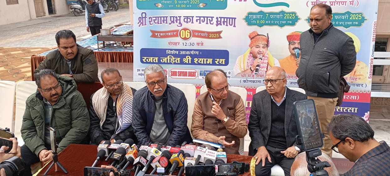 Shri Khatu Shyam Dham will be decorated with flowers on the lines of Ayodhya: Dr. Shyam