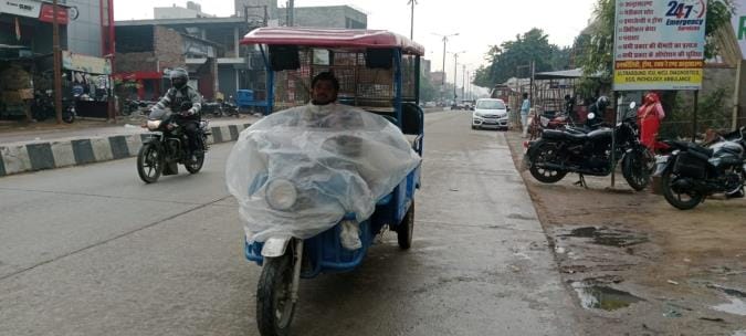 Weather changed due to drizzle, wheat crop including potato and mustard benefited