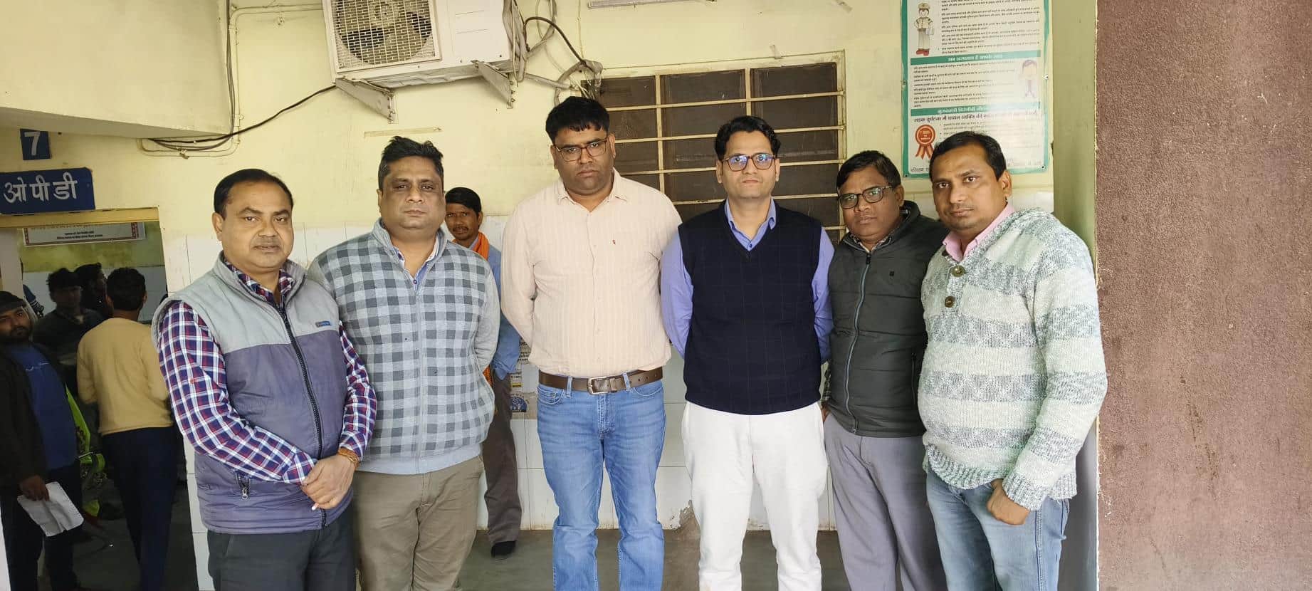 विरोध जताते डॉक्टर