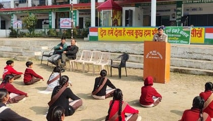 Children made aware about cyber crime and drugs