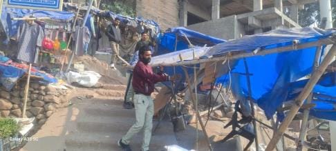 Municipal Committee Removed Enchrochment in Bilawar