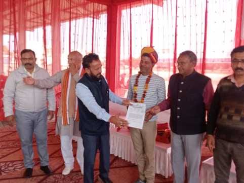 Bhupesh made Ateli assembly constituency president