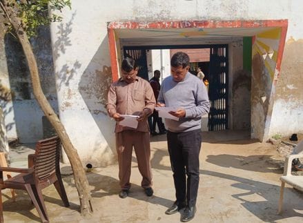 Inspected polling stations of 14 wards of Kanina