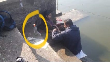 The young man and woman who came to visit from Indore drank so much alcohol that it created a ruckus