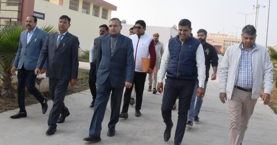 Checked CCTV cameras and biometric system in prison