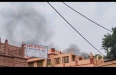 Smoke rose near gate number three of Shri Krishna Janmasthan