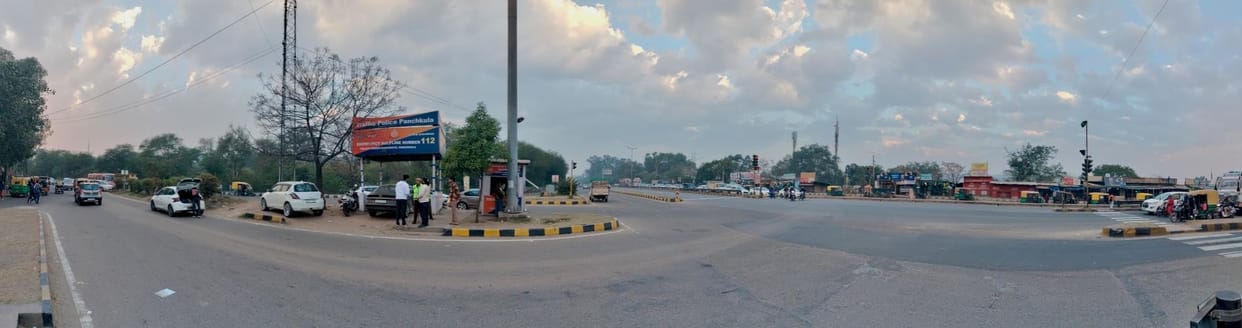 City roads turning red at high speed