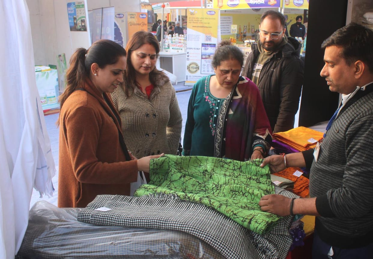 Khadi suits-salwars and hand-made sweaters are attracting women