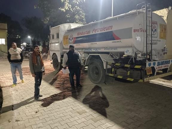 Tanker filled with nine thousand liters of fake diesel and petrol recovered