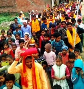 Kalash Yatra taken out before the beginning of the story