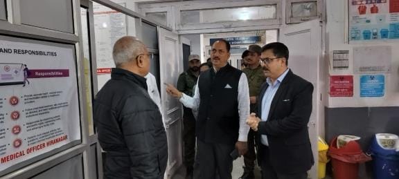 MLA Visit the Government Hospital