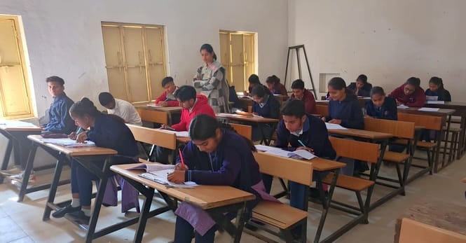 Super-100... 2201 students took the exam at 10 centers