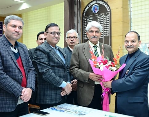Dr. Krishnakant took charge as Registrar