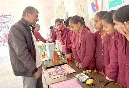 Children presented models of science and mathematics