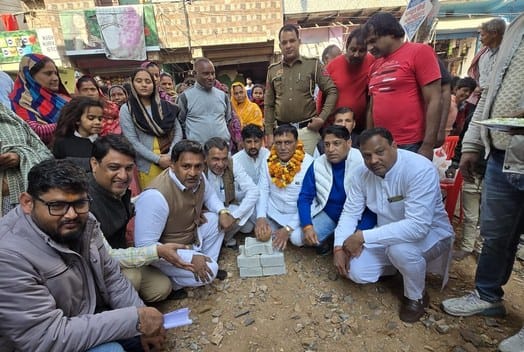 Three streets will be built in Chhotu Ram Nagar with 15 lakhs MLA inaugurated it