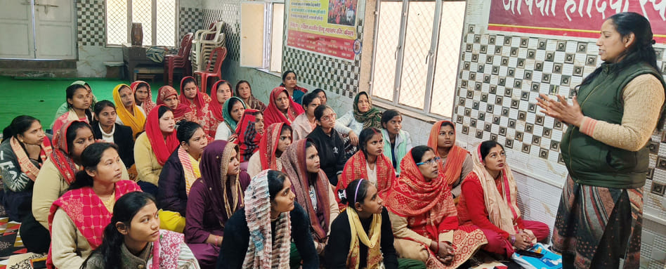 Health workers made villagers aware