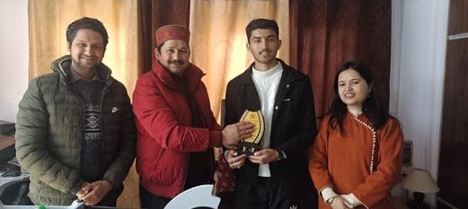 Volunteer Kuldeep Rana will participate in the National Unity Camp