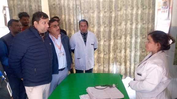 Team Kayakalp inspected CHC