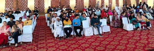 Technical information given to farmers for water conservation