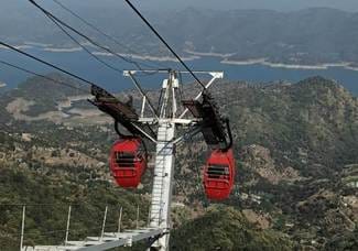 Ganpati ropeway reopened for devotees in Nayana Devi