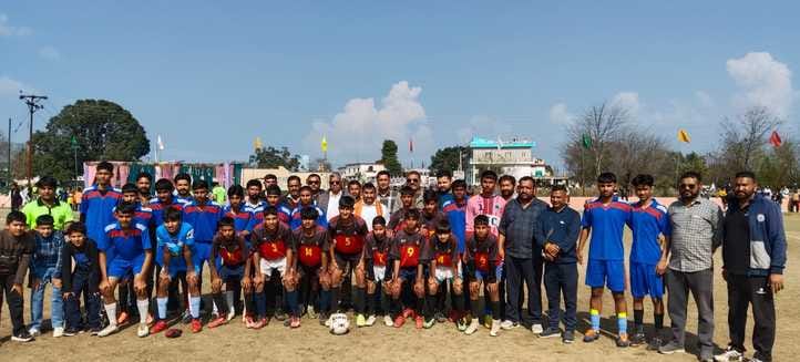 Sagar Club Khad defeated Lions Club in penalty shootout
