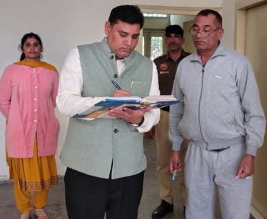 CJM checked cleanliness and food arrangements in safe house
