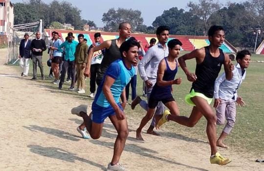 Basti Sadar team won in volleyball
