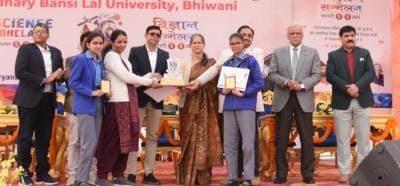 Children from rural areas displayed their talent and science: Vice Chancellor