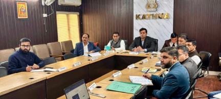 Mla Virtual Meet with CM, Demand For Indoor Stadium in kathua