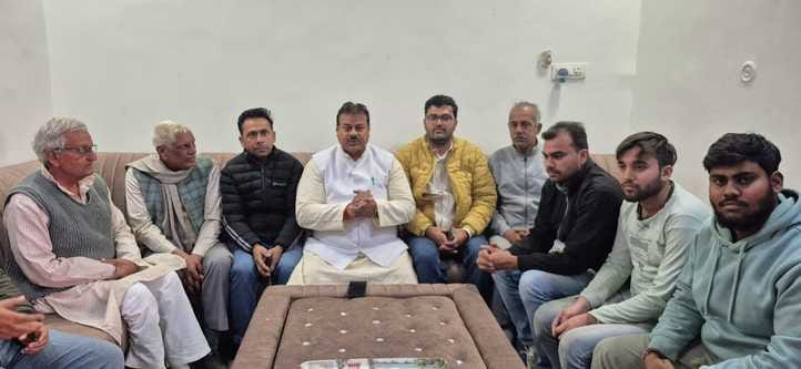 RLD meeting was held to unveil Ajit Singh's statue