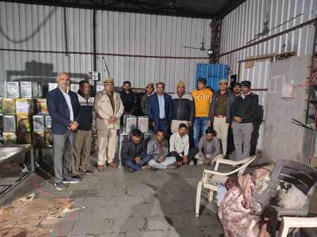 Jalore: Raid on Factory Manufacturing Fake 'Saras' Ghee, 625 Packets and Vehicle Seized, 4 Accused Arrest