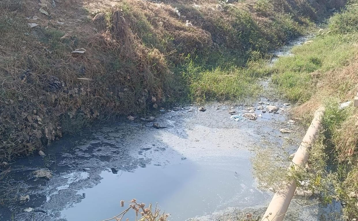 There are no proper arrangements for disposal of contaminated water, villagers are facing problems