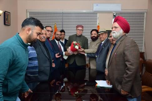 AIBCU met the Chief Minister