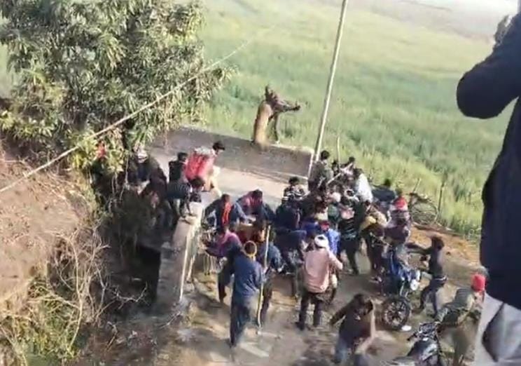Girl and five people injured in leopard attack