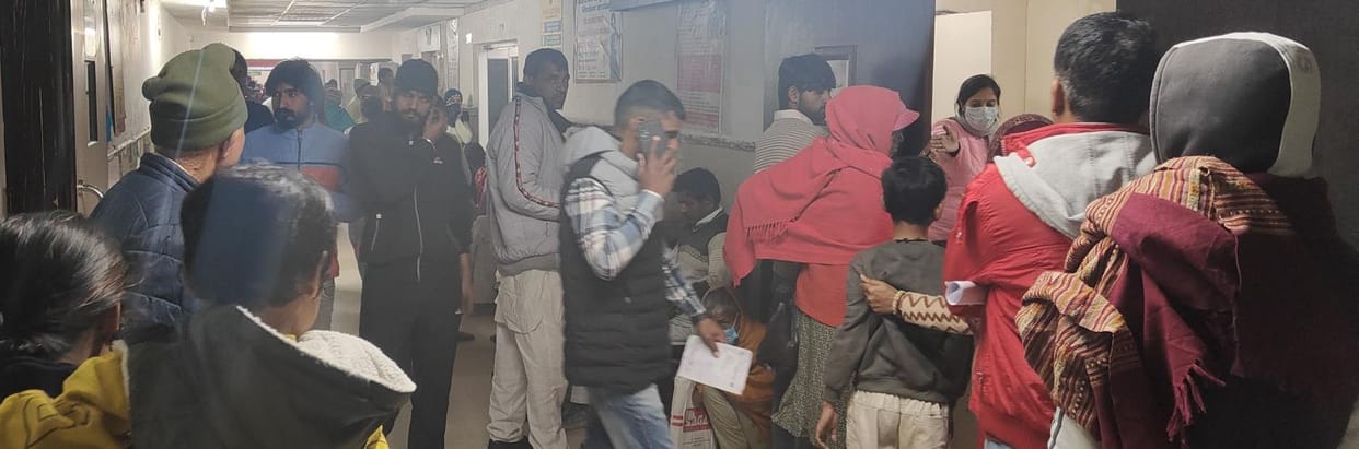 Nasal patients are increasing in civil hospital