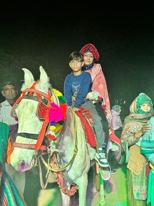 Nikita's banavara taken out on mare in Nolaija