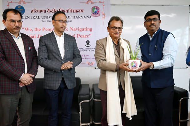India has always given priority to peace and human values: Prof. Shantesh