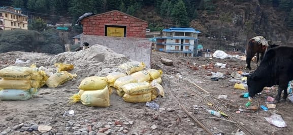 Tourism Corporation's land becomes dumping site in Manikaran